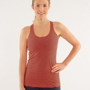 Lululemon Cool Racerback Tank Classic Stripe 6